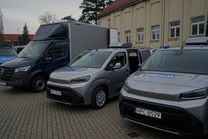 Przekazanie sprzętu zakupionego dla policji