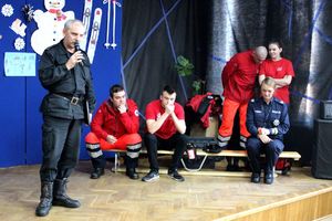 prelekcja strażaka