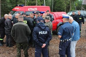 służby ratownicze w rejonie zagrożenia