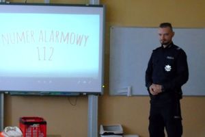 nauka korzystania z numeru alarmowego