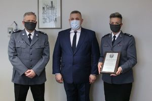 policjant i komendanci jednostki