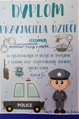 Dyplom Przyjaciela Dzieci