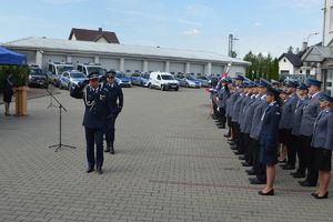 policjanci, komendant wojewódzki, dowódca uroczystoci