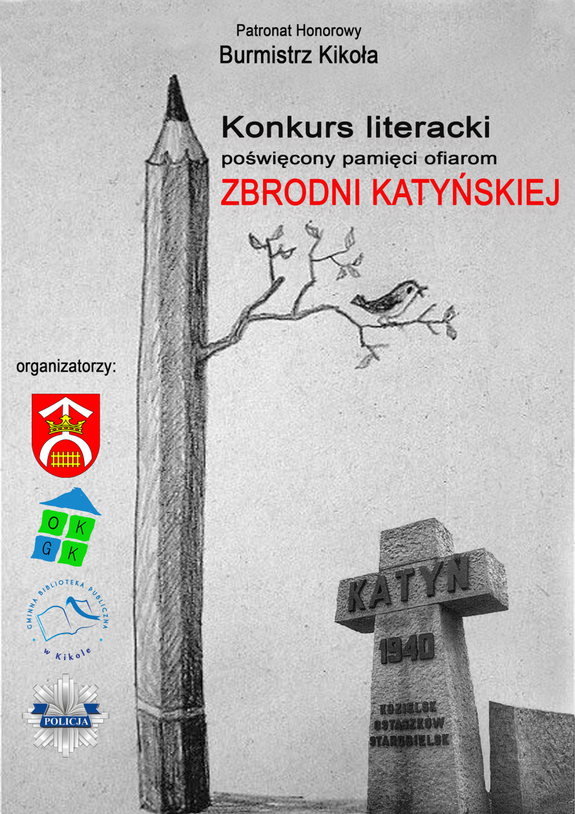 Plakat ogłaszający konkurs
