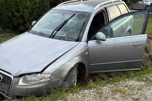 rozbite auto
