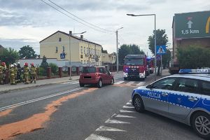 radiowóz na miejscu zdarzenia