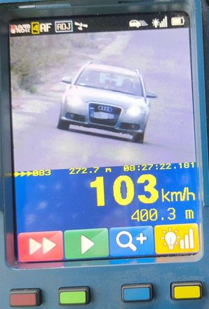 zdjęcie z fotoradaru