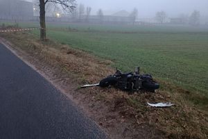 motorower po wypadku