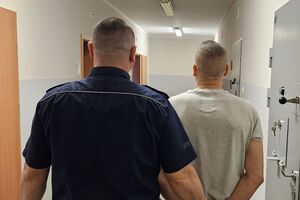 zatrzymany mężczyzna