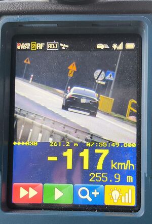 zdjęcie z urządzenia pomiarowego