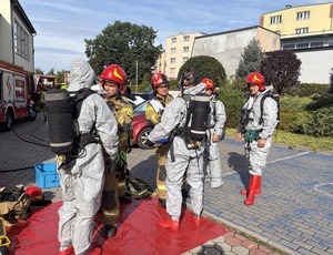 Strażacy przygotowują się do działań